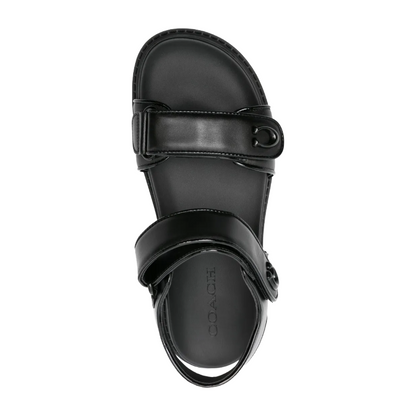 Coach Brynn Leather Women's Sandals Black