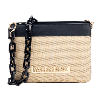 Mario Valentino Womens Crossbody Bag Copacabana Naturale / Black VBS7UG04S