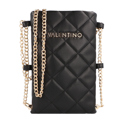 Mario Valentino Ocarina Nero Black Phone Case Crossover Bag