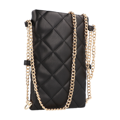 Mario Valentino Ocarina Nero Black Phone Case Crossover Bag
