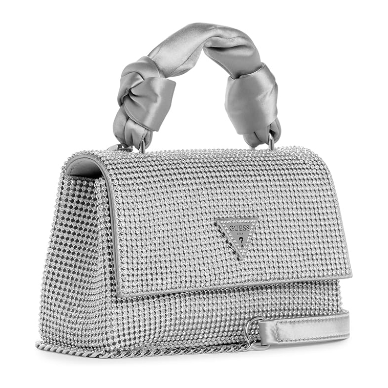 Guess Womens Lua Mini Bag Silver RY920578