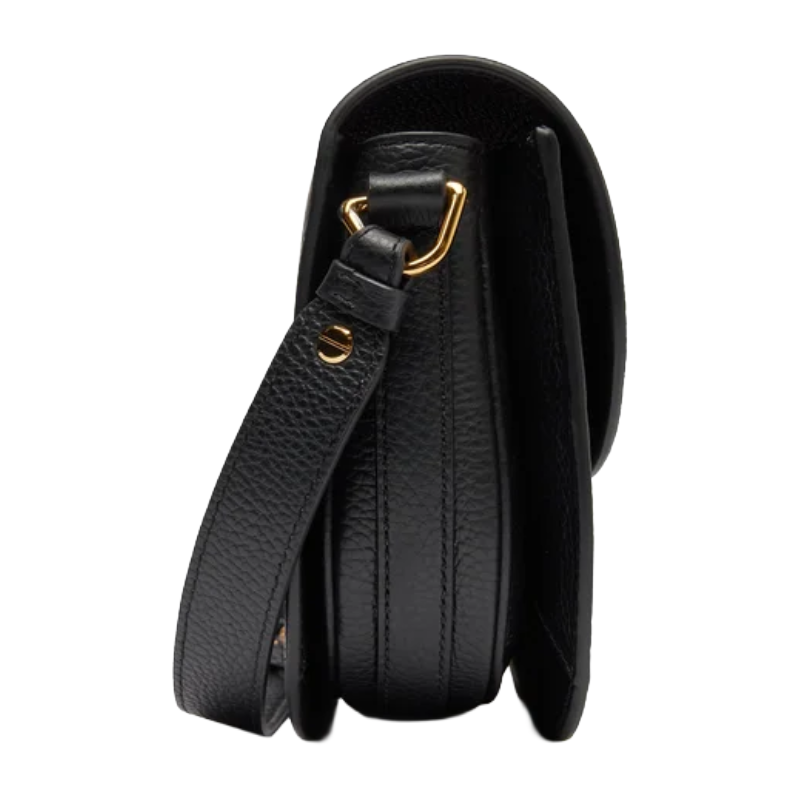 Coccinelle Women's Handbag Dew Black Leather Shoulder Bag