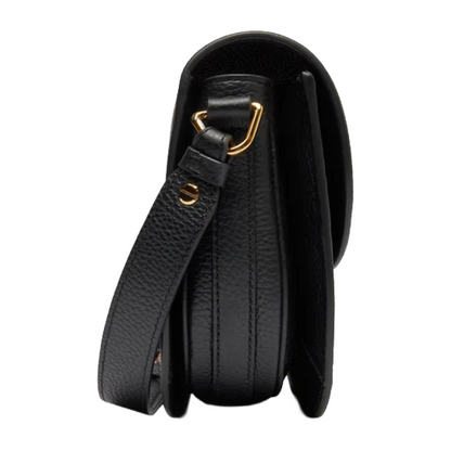 Coccinelle Women's Handbag Dew Black Leather Shoulder Bag