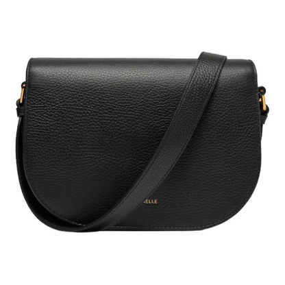 Coccinelle Women's Handbag Dew Black Leather Shoulder Bag
