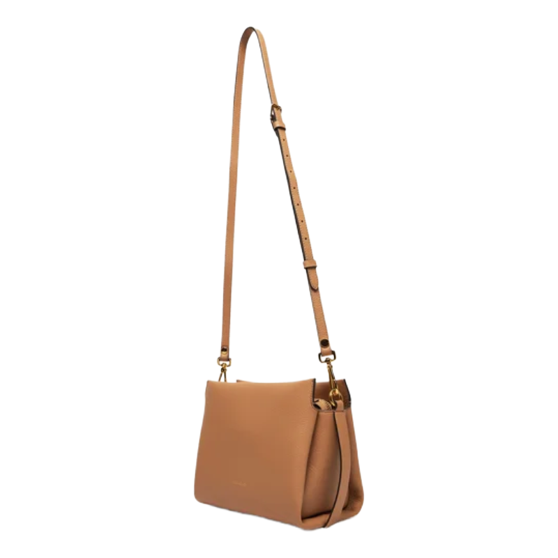 Coccinelle Womens Boheme Braided Handle Leather Brown Bag E1M50580101