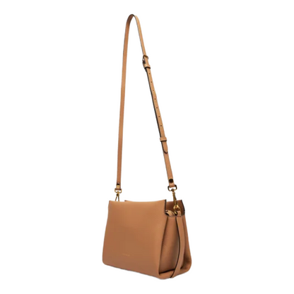 Coccinelle Womens Boheme Braided Handle Leather Brown Bag E1M50580101