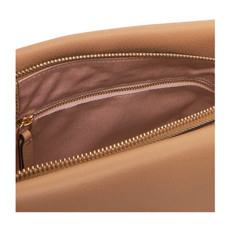 Coccinelle Womens Boheme Braided Handle Leather Brown Bag E1M50580101