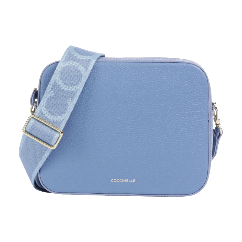 Coccinelle Womens Tebe Crossbody Bag Blue E5MN555I101