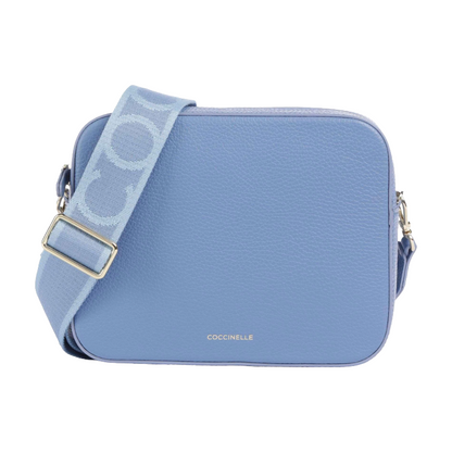 Coccinelle Womens Tebe Crossbody Bag Blue E5MN555I101