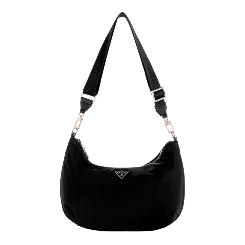 Guess Womens Eco Gemma Handbag Black EYG839501