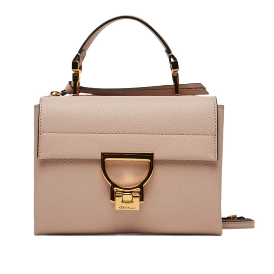 Coccinelle Arlettis Leather Cross Body Bag Rosette