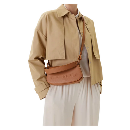 Coccinelle Womens Myrtha Maxi Log Handbag Skin Brown E5QBB520101