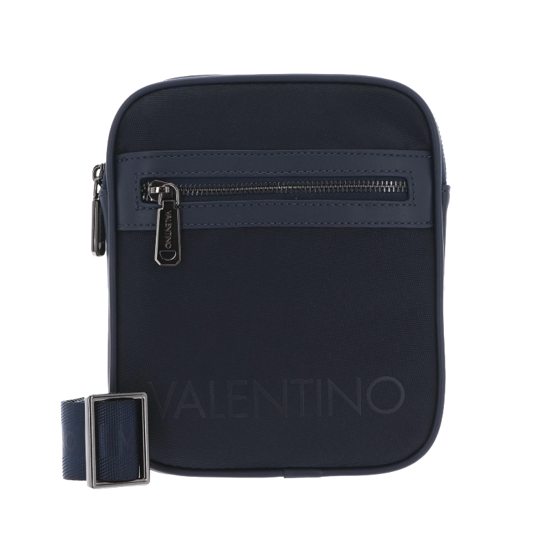 Mario Valentino Mens Oceano Re Crossbody Bag Blue VBS70D06