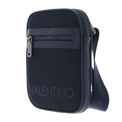Mario Valentino Mens Oceano Re Crossbody Bag Blue VBS70D06