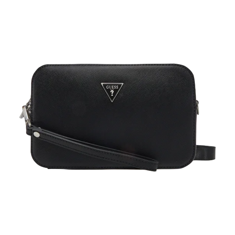 Guess Men's Black Shoulder Crossbody Bag