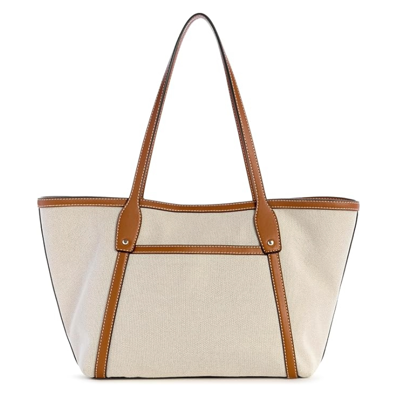 Guess Sebina Shopper Tote Bag Natural/Caramel