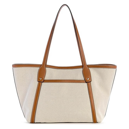 Guess Sebina Shopper Tote Bag Natural/Caramel