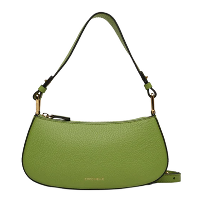 Coccinelle Womens Merveille Shoulder Bag Guacamole Green E5MRF520101