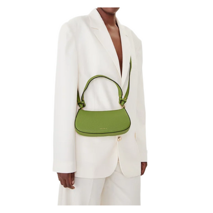 Coccinelle Womens Merveille Shoulder Bag Guacamole Green E5MRF520101