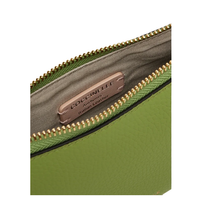 Coccinelle Womens Merveille Shoulder Bag Guacamole Green E5MRF520101