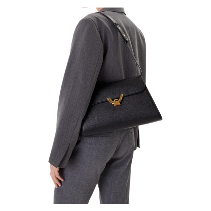 Coccinelle Womens Dew Shoulder Bag Black E1QTF120201