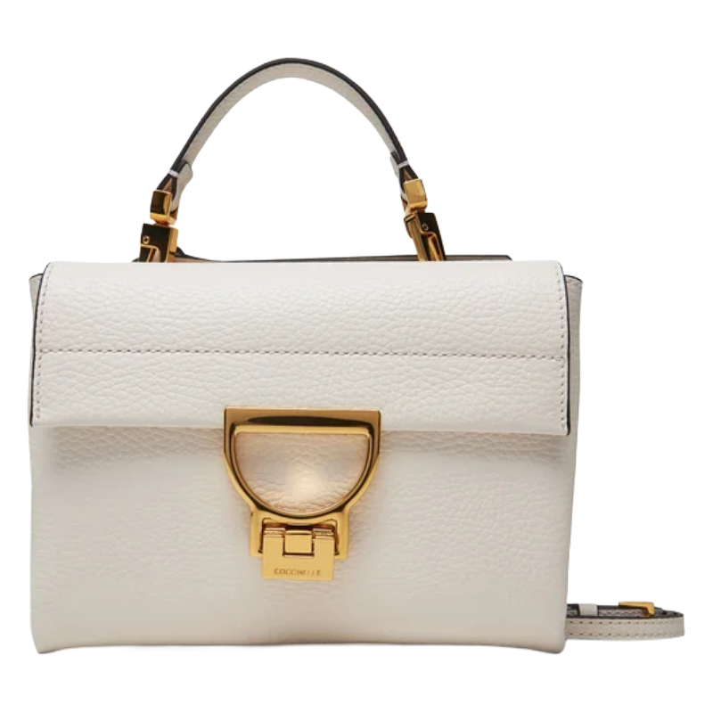 Coccinelle Womens Arlettis Handbag White E1MD555B701