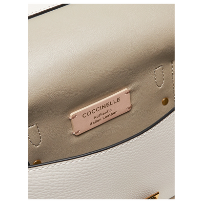 Coccinelle Womens Arlettis Handbag White E1MD555B701