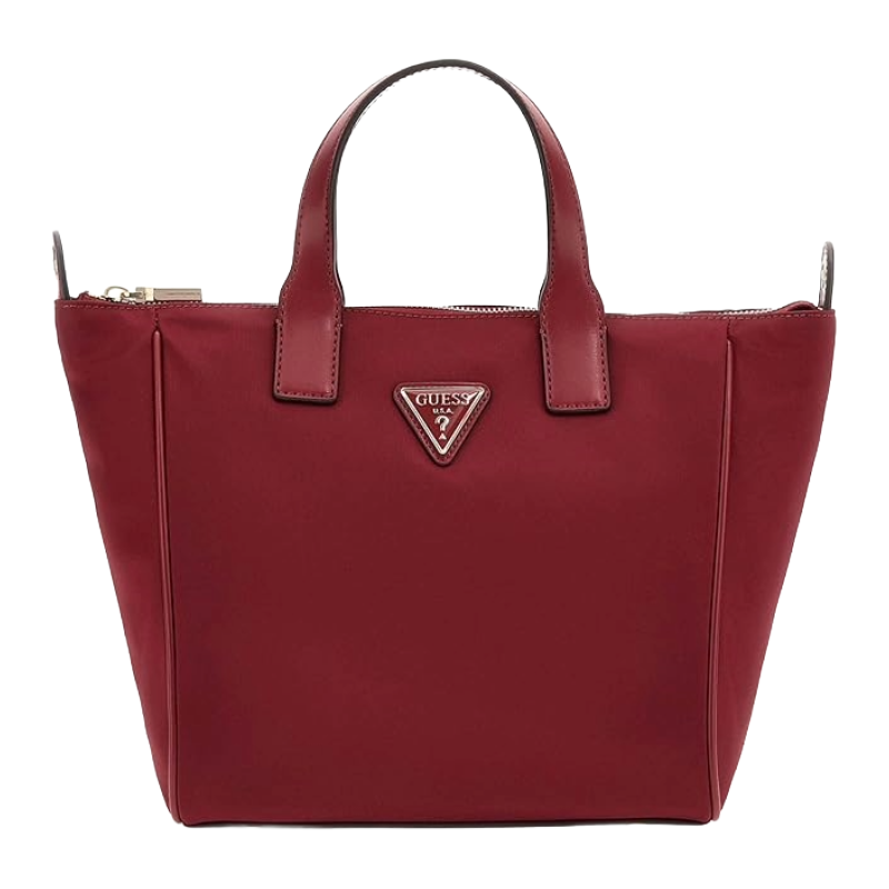 Guess Follie Travel Small Tote Bag Rust Red