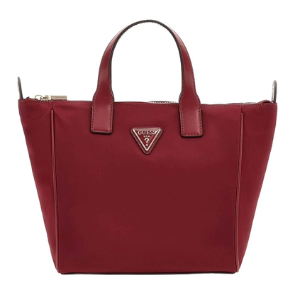 Guess Follie Travel Small Tote Bag Rust Red