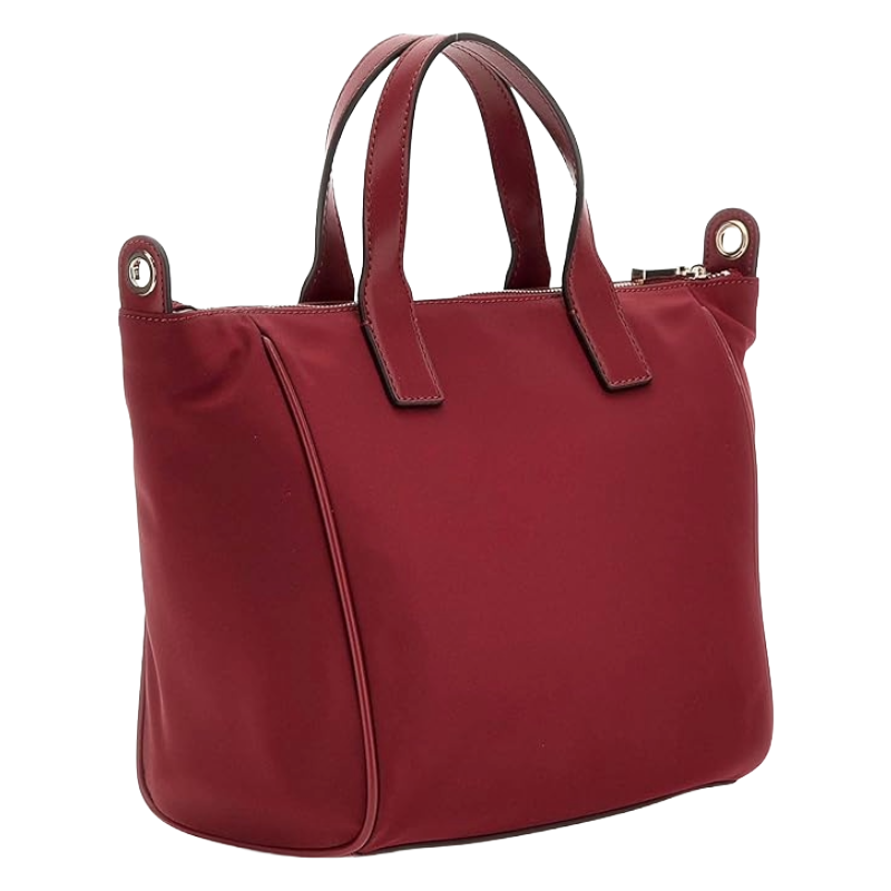 Guess Follie Travel Small Tote Bag Rust Red