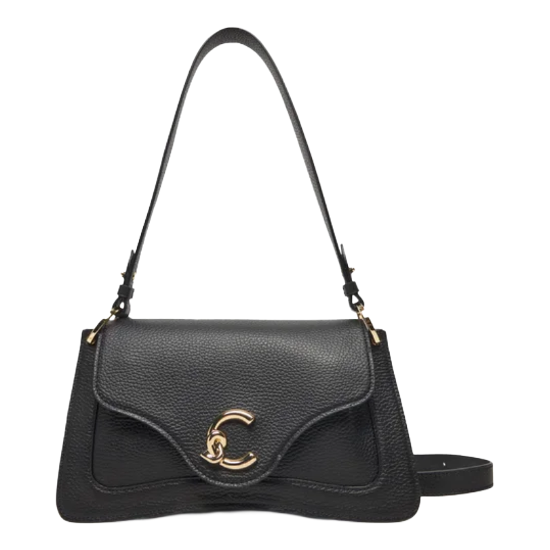 Coccinelle Womens C-Me Leather Bag Black E1SSL120101