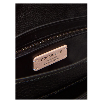 Coccinelle Womens C-Me Leather Bag Black E1SSL120101