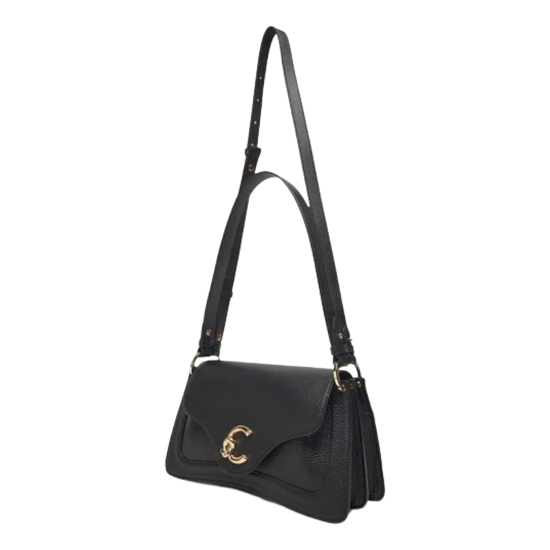 Coccinelle Womens C-Me Leather Bag Black E1SSL120101