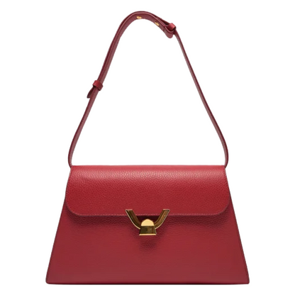 Coccinelle Womens Dew Shoulder Bag Sangria Red E1QTF120201