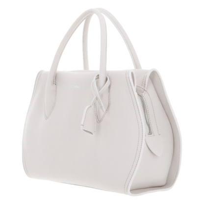 Coccinelle Womens Lord Leather Bag Blanco White E1RBF180101