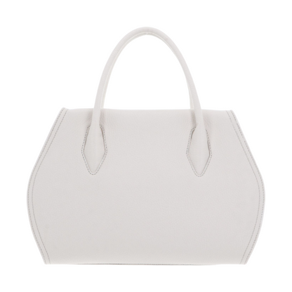 Coccinelle Womens Lord Leather Bag Blanco White E1RBF180101
