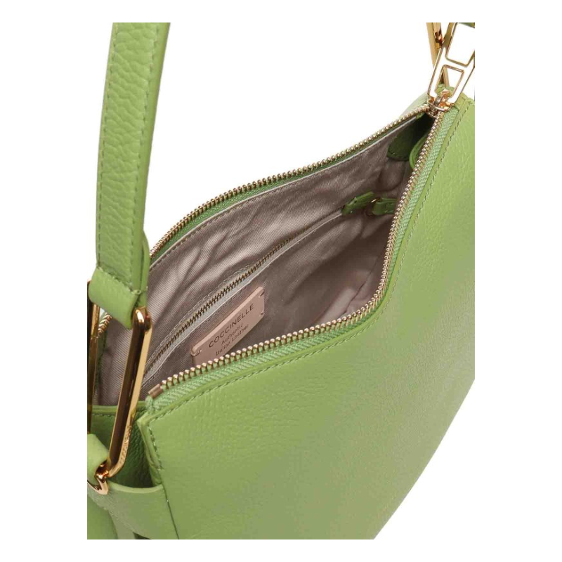 Coccinelle Womens Magie Soft Handbag Green E1PQR130201