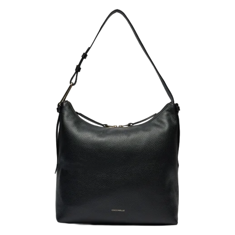 Coccinelle Womens Malory Leather Bag Black E1R1K130201