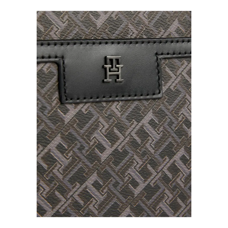 Tommy Hilfiger TH Men's Monogram Black Camera Bag