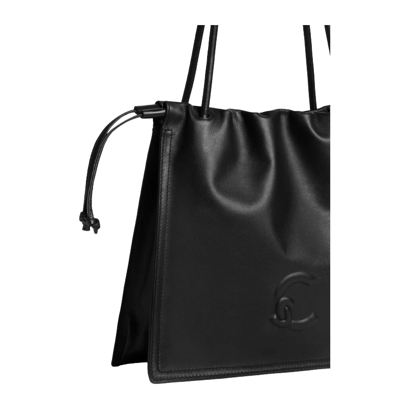 Coccinelle Dulse Leather Handbag Black
