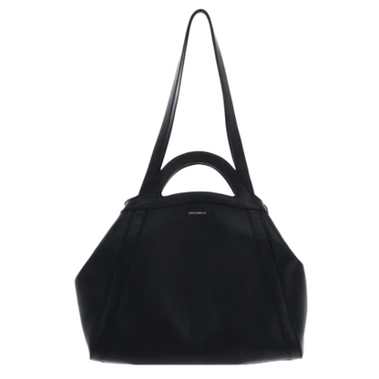 Coccinelle Womens Amalia Grained Leather Tote Bag Black E1S9P110101