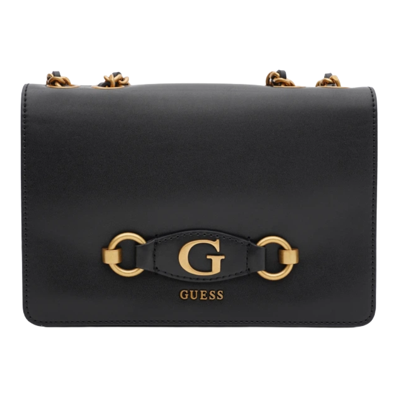 Guess Womens Izzy Crossbody Bag Black VB865421