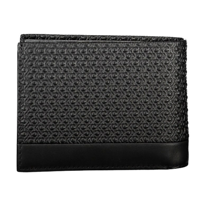 Calvin Klein Men's Modern Bar RFID Trifold Wallet Black K50K511377