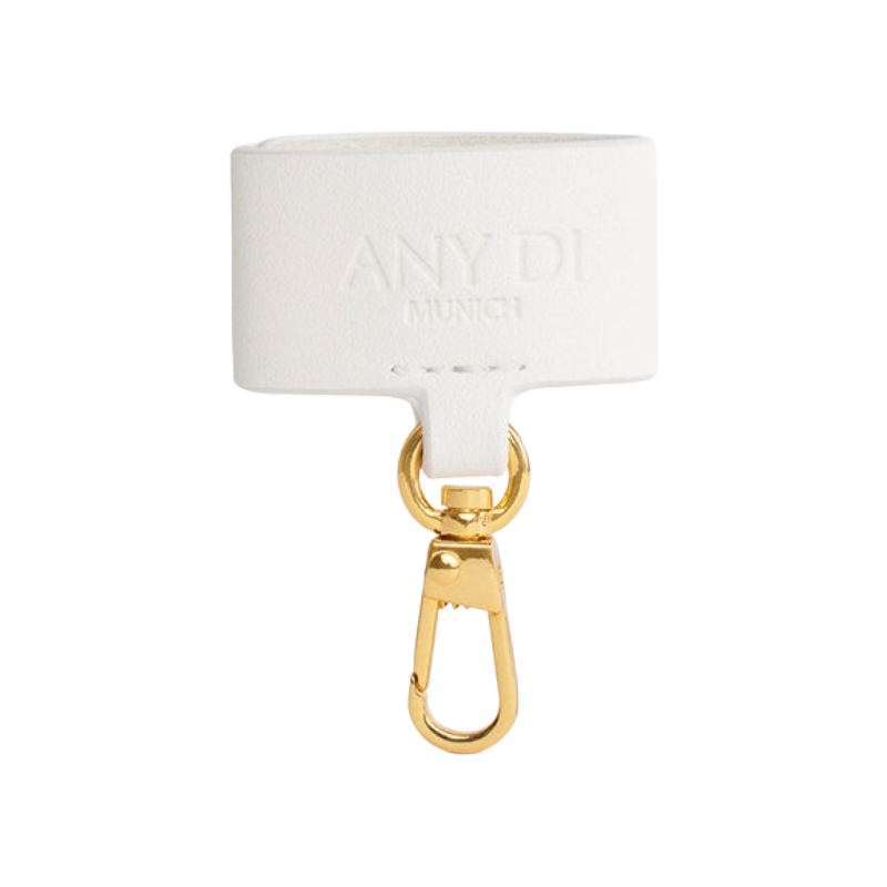 Any Di SunCover Strap Clip White Vegan Leather