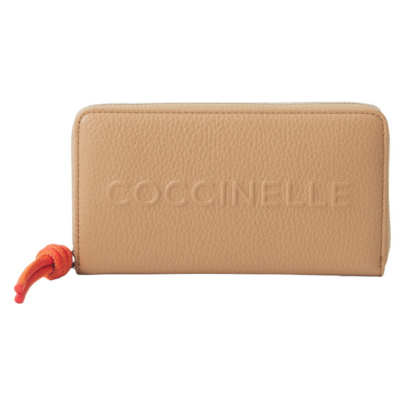 Coccinelle Womens Myrtha Maxi Wallet Skin/Gazpacho