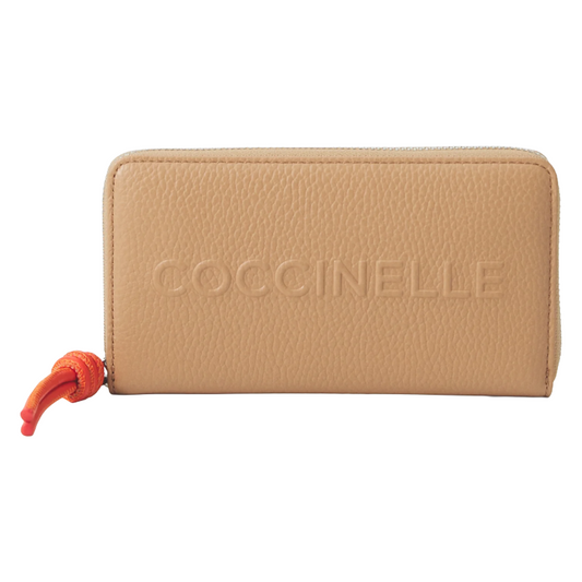 Coccinelle Womens Myrtha Maxi Wallet Skin/Gazpacho