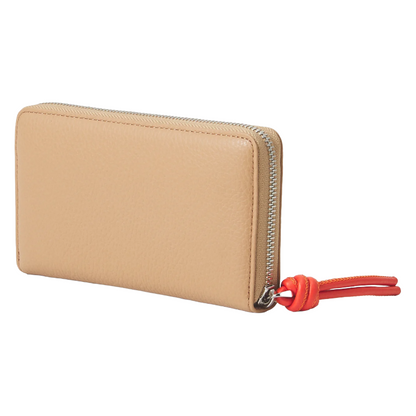 Coccinelle Womens Myrtha Maxi Wallet Skin/Gazpacho