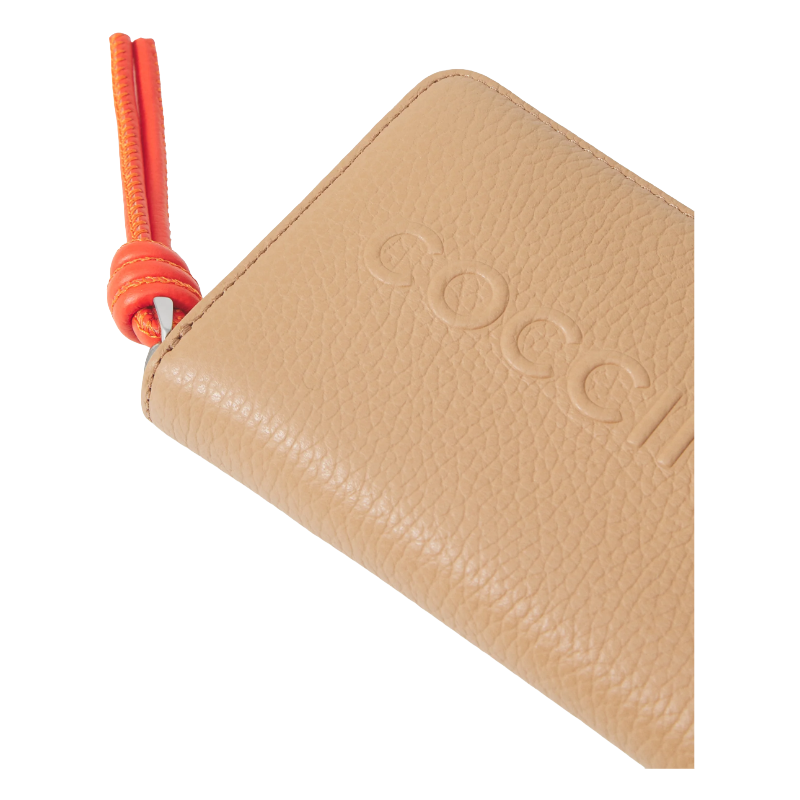Coccinelle Womens Myrtha Maxi Wallet Skin/Gazpacho