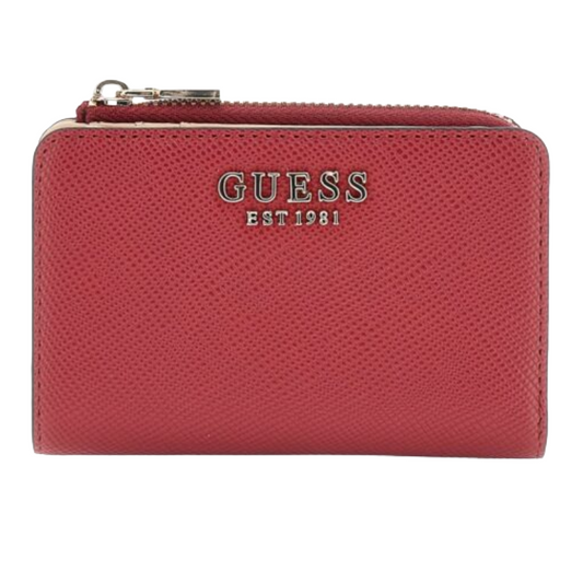 Guess Womens Laurel II SLG Card Holder Garnet ZG7459156