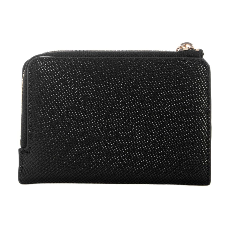 Guess Laurel II Women's Zip Around Purse Black ZG7459156
